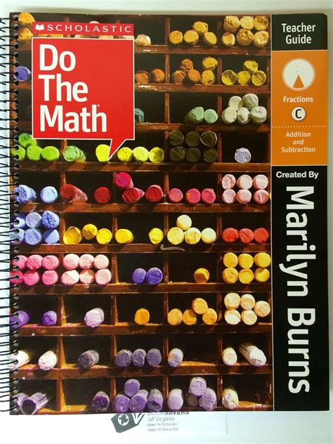 Scholastic Do the Math Fractions C Addition and Subtraction Teacher Guide by Marilyn Burns January 1 2009 Spiral-bound Reader