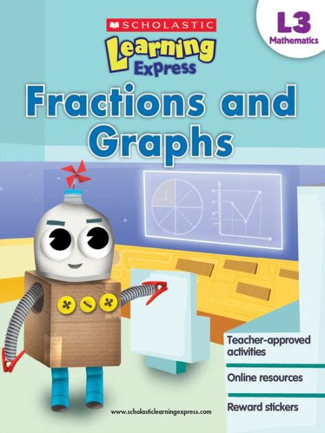 Scholastic Learning Express Level 3 : Fractions and Graphs Kindle Editon