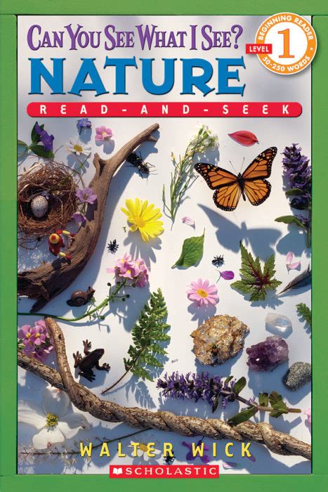 Scholastic Reader Level 1 Can You See What I See Nature Read-and-Seek Reader