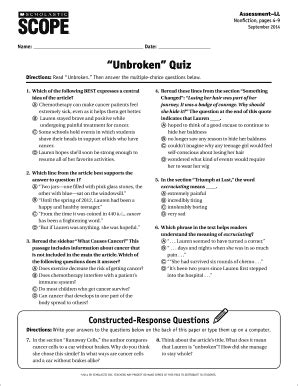 Scholastic Scope Answer Key Doc