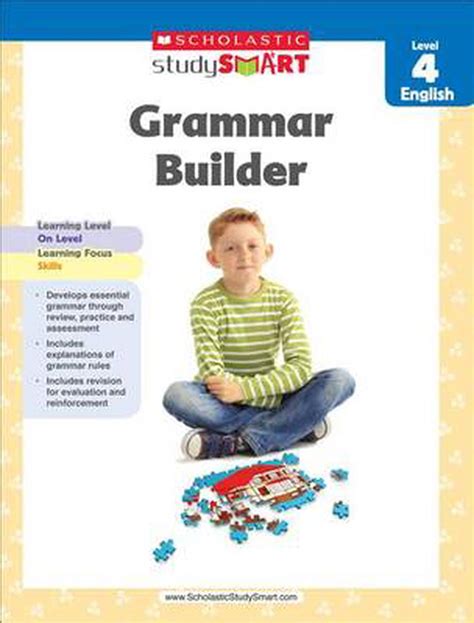 Scholastic Study Smart Grammar Builder Grade 4 PDF