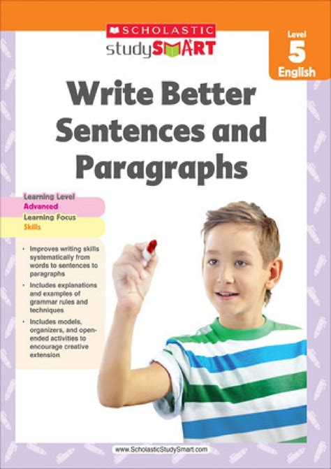 Scholastic Study Smart Write Better Sentences and Paragraphs Grade 5 Doc