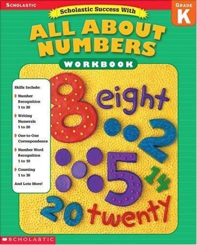 Scholastic Success With All About Numbers Workbook Grade K PDF