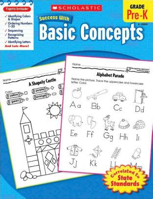 Scholastic Success with Basic Concepts Doc