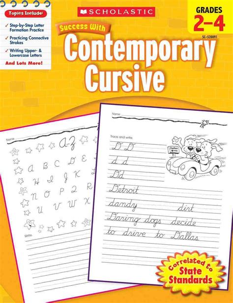 Scholastic Success with Contemporary Cursive Grades 2-4 Kindle Editon