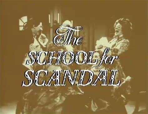 School For Scandal Epub