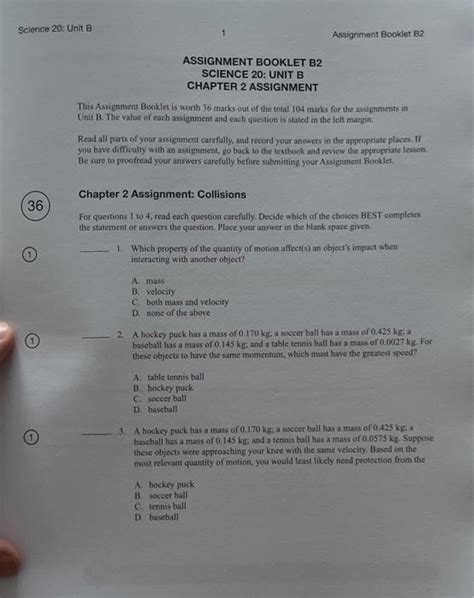 Science 20 Assignment Booklet B2 Answer Epub