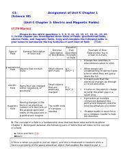 Science 30 Assignment C1 Answers Reader