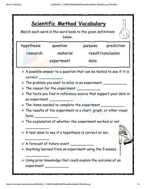 Science And The Scientific Method Worksheet Answers Kindle Editon