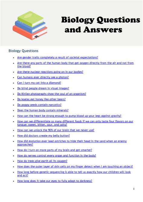 Science Biology Answers Epub