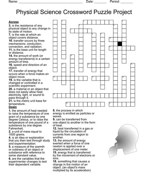 Science Crossword Answers PDF