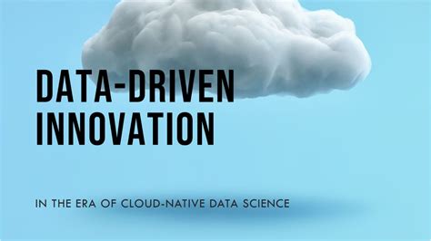 Science Drive 2: A Revolution in Data-Driven Innovation