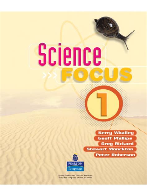 Science Focus 1 Answer Sheet PDF