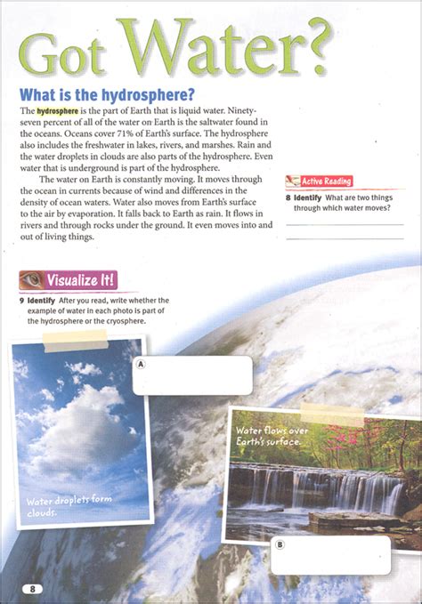 Science Fusion The Dynamic Earth Answers Booklet Epub