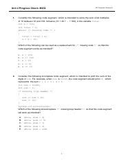 Science Lab Progress Check Unit C1 Answers PDF