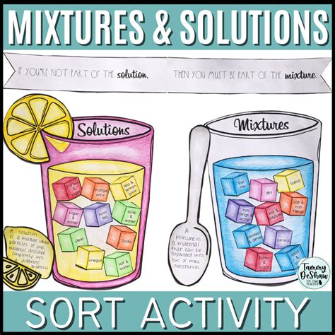 Science Mixtures And Solutions Reader