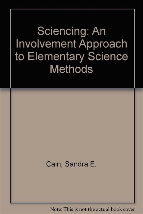 Sciencing An Involvement Approach to Elementary Science Methods PDF