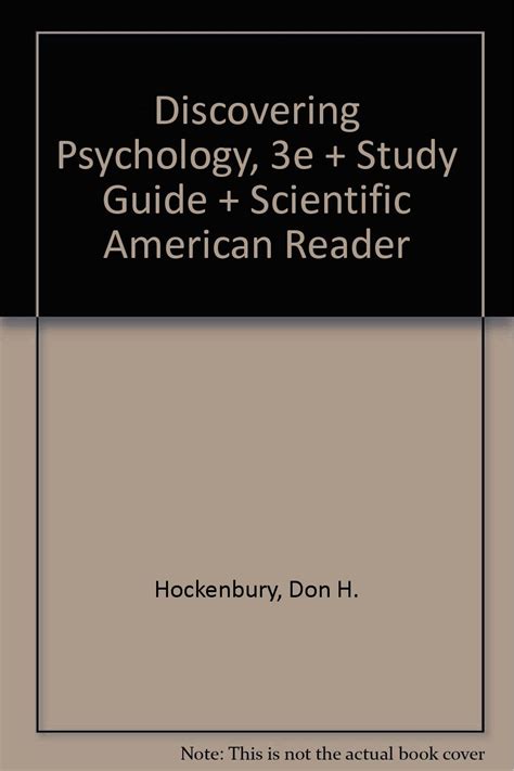 Scientific American Reader Third Edition for Myers Epub