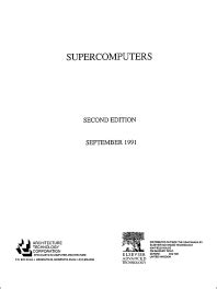 Scientific Computing on Supercomputers,Vol. 3 1st Edition Reader