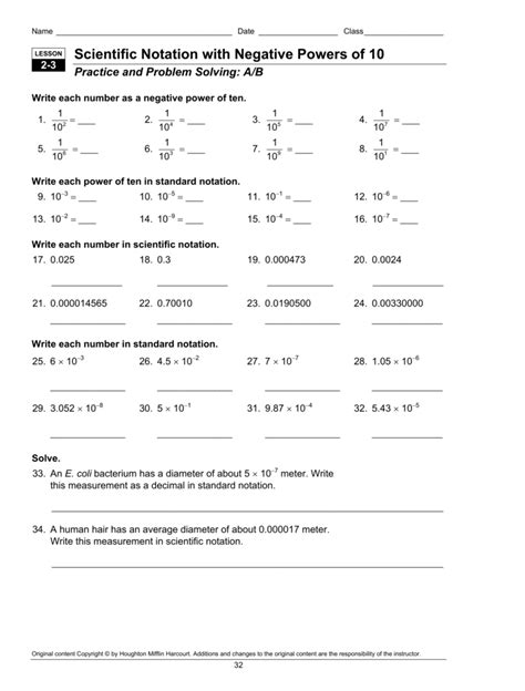 Scientific Notation Practice Homework Answers Kindle Editon