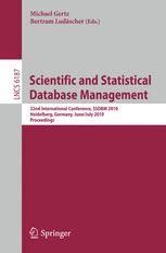 Scientific and Statistical Database Management 22nd International Conference Doc