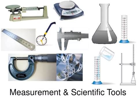 Scientific measurements