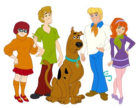 Scooby-Doo and the gang: