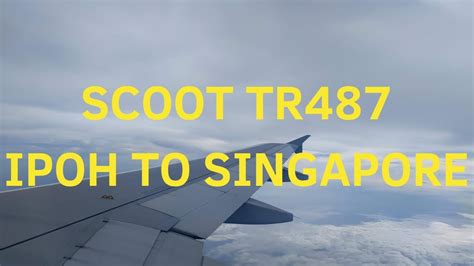 Scoot Flight Schedule from Ipoh to Singapore (2025)