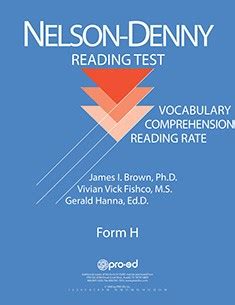 Scoring And Interpretation Of The Nelson Denny Reading Test Ebook Kindle Editon