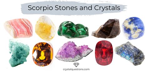 Scorpio Crystals: A Comprehensive Guide to Stones that Enhance Power, Passion, and Transformation