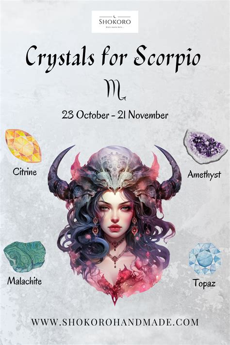 Scorpio Crystals: A Comprehensive Guide to the Gemstones that Enhance Your Intuition and Passion