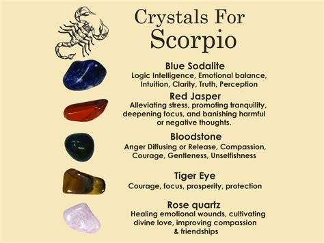 Scorpio Crystals: Harness the Cosmic Energy of the Scorpion