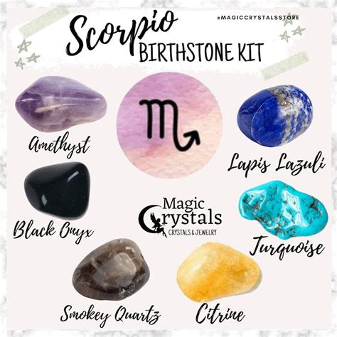 Scorpio Crystals: Uncover the Mystical Gems of Transformation and Empowerment