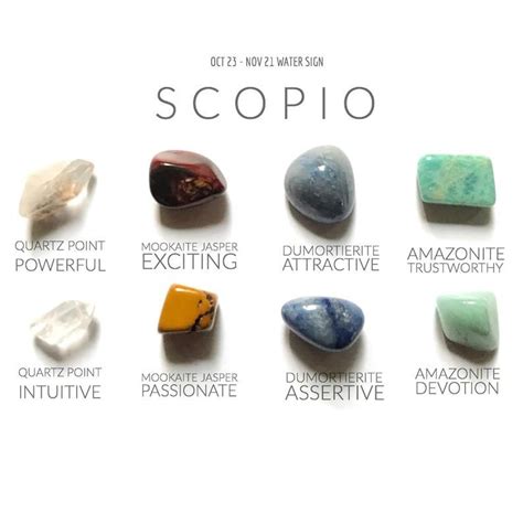 Scorpio Crystals: Unveil the Mystical Gems for the Enigmatic Water Sign