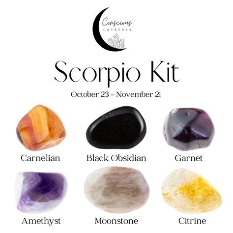 Scorpio Crystals: Unveil the Transformation Catalyst