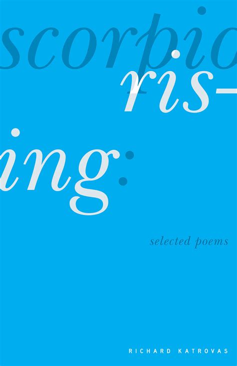 Scorpio Rising Selected Poems PDF