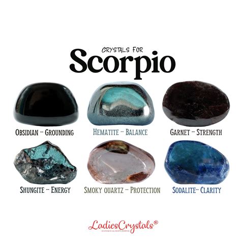 Scorpio Stones: 16 Enchanting Gems for Passion, Power, and Protection