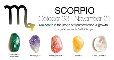 Scorpio Stones: Unravel the Energetic Symbiosis for Transformation and Empowerment