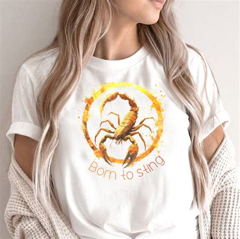 Scorpion T-Shirt: A Fashion Statement with a Sting