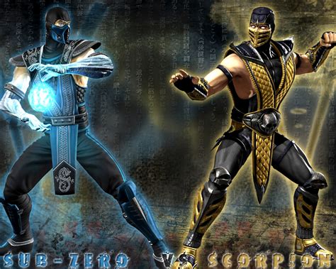 Scorpion vs Sub Zero: The Epic Rivalry of Mortal Kombat