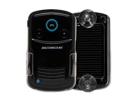 Scosche CBHSOL2 Solar Powered Bluetooth Speakerphone PDF