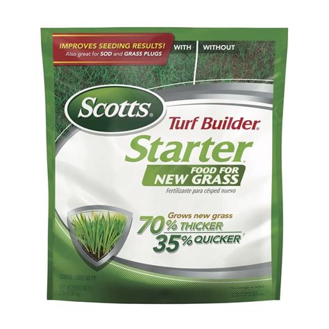 Scott's Turf Builder Starter Food for New Lawns: