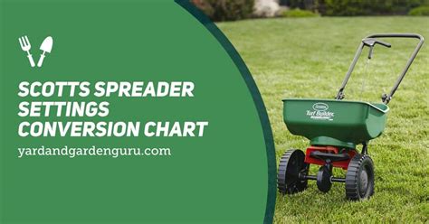 Scott Fertilizer Spreader Settings: The Ultimate Guide