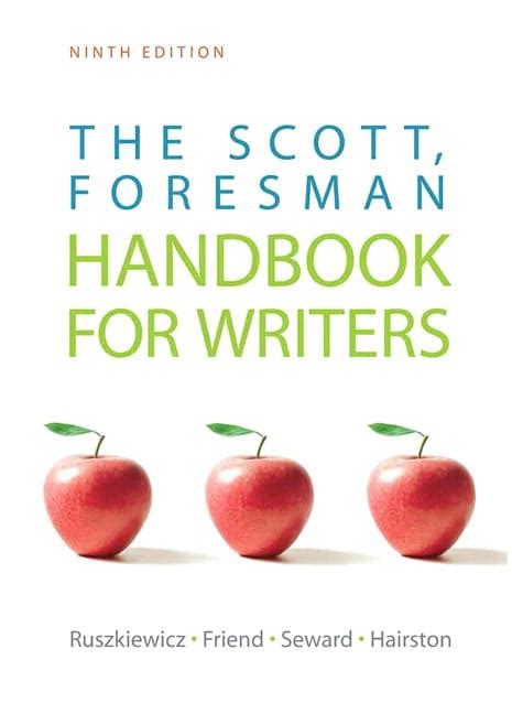 Scott Foresman Handbook for Writers The 9th Edition MyCompLab Series Ebook Kindle Editon