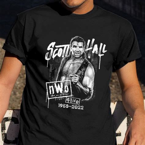 Scott Hall Shirt: A Testament to the Iconic Wrestler