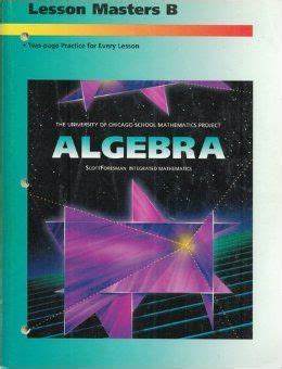 Scott foresman company algebra lesson master solutions Ebook Reader