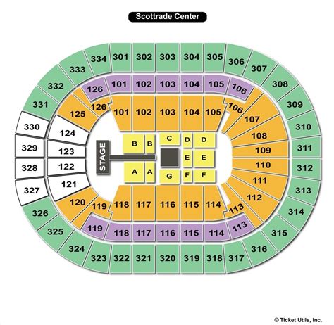 Scottrade Center Seating Chart