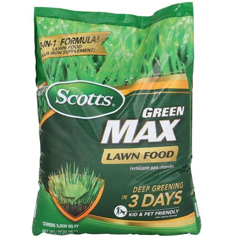 Scotts Green Max Lawn Food with Iron