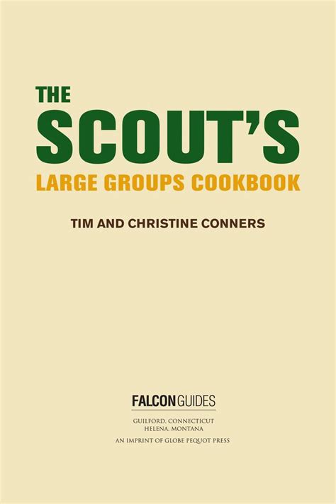 Scout s Large Groups Cookbook Doc