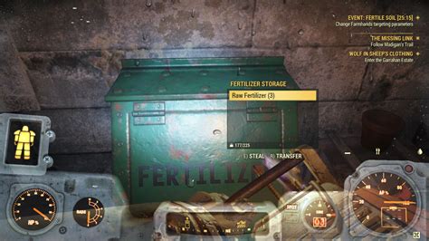 Scrap Junk to Create Fertilizer: Fallout 76